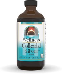 Source Naturals Wellness Colloidal Silver, 30 PPM, 16 fl oz