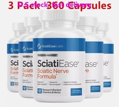 3 Pack SciatiEase Labs Sciati Ease Sciatic Nerve Formula 120 Cap NEW