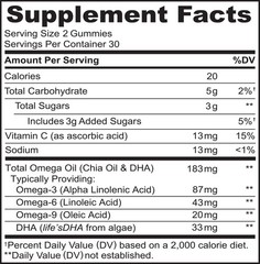 NATURELO Vegetarian DHA and Omega 3 Supplement from Algae and Chia Oil for He…