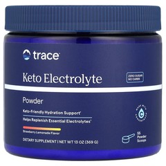 Keto Electrolyte Powder, Strawberry Lemonade, 13 oz (369 g)