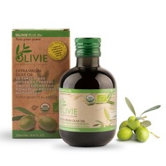 Organic High Polyphenol Rich Extra Virgin Olive Oil Good,250 ml Glass Bottle-NEW