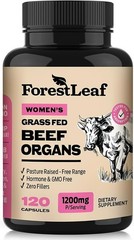 ForestLeaf Beef Women’s Grass Fed Beef Organx – 120 ct – 01/2029