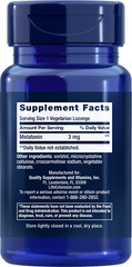 Lot of 4 Life Extension Melatonin 3mg for Restful Sleep 60 Vegetarian Lozenges