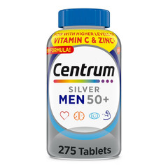 Centrum Silver Multivitamins for Men Over 50, Multimineral Supplement Tablets, 2