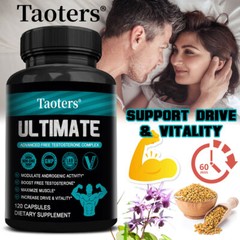 Testosterone Booster for Men – Energy Muscle Growth Strength Desire Testosteron