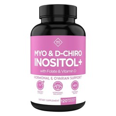 Optify Myo & D-Chiro Inositols W/ Vitamin D3 and Folate Hormone & Ovarian Health