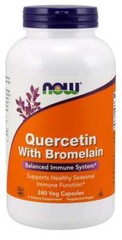NOW Foods Quercetin with Bromelain Balanced Immune System – 240 Count 03/26EXP