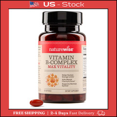 Vitamin B Complex for Women and Men – with Folic Acid Biotin B1 B2 B3 B6 B12 – S