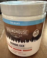 4 ROUNDHOUSE PROVISIONS MORNING KICK-DIGESTIVE POWDER-STRAWBERRY LEMONADE 9.1 0Z