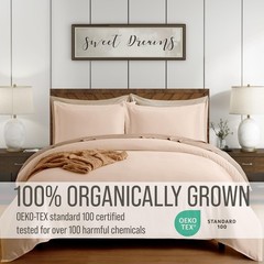 Bella Coterie Luxury Bamboo Viscose King Size Duvet Cover Set | 100% Organica…