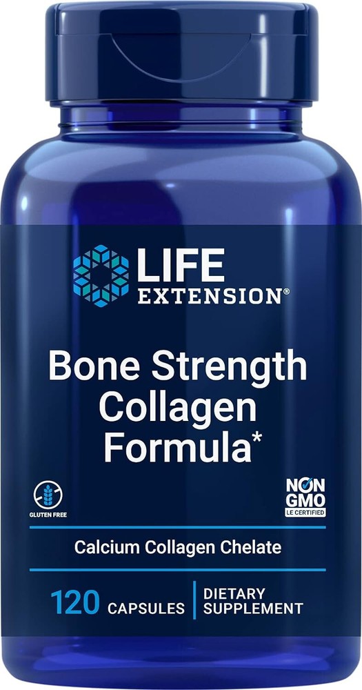 Life Extension Bone Strength Collagen Formula – 120 capsules