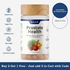 SNAP Prostate Health Saw Palmetto Nettle, Turmeric Urinary Bladder Immune Health