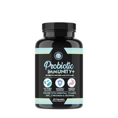 Probiotic Immunity + Probiotic Infused Multivitamin – 60 Capsules (30 Servings)