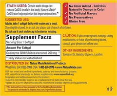Nature Made CoQ10 200mg Dietary Supplement – 80 Softgels – Exp 02/29