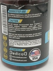 Dedica Bilberry 210 Capsules New Sealed Expires 8/2026