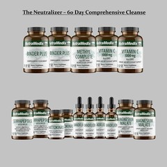 NutraMedix The Neutralizer – 60 Day Health, Immune and Body Detox Cleanse Kit