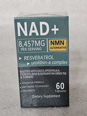 NAD+ MNM Alternative with Resveratrol, Nicotinamide Riboside, Quercetin, 60 Caps