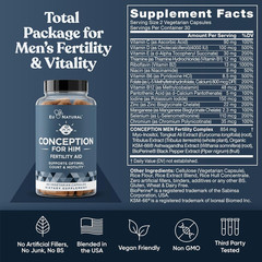 Conception Fertility for Her & Him Bundle – Fertility Supplements Combo for Wome