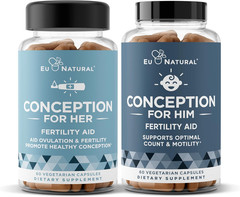 Conception Fertility for Her & Him Bundle – Fertility Supplements Combo for Wome