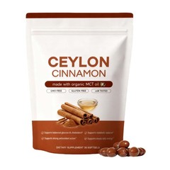 Cinnamon Ceylon Softgels 7200Mg Equivalent With Mct Oil 30pcs / pack