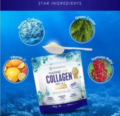 KINOHIMITSU Marine Gem (Exp 01/2028) Collagen 180g – Firm Tigten & Whiten skin