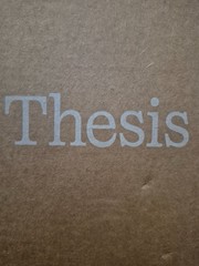 Lot of 3 Thesis Vitamins Box
