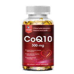CoQ10 400mg-Ubiquinone High Absorption Coenzyme Q10 Cardiovascular Heart Health
