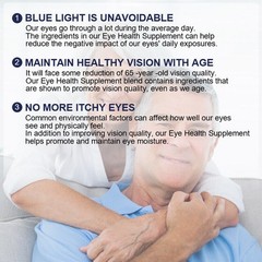 Eye Health Supplement, Lutein and Zeaxanthin, Vision Health, Eye Vitamin Support