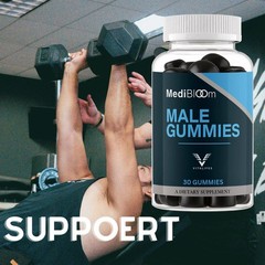 (5 Pack) MediBloom Gummy Advanced Male Support Supplement Medi Bloom 150 Gummies