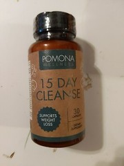 30 Ct Pomona Wellness 15 Day Cleanse Capsules Digestive Health Ex 01/2024 #L14