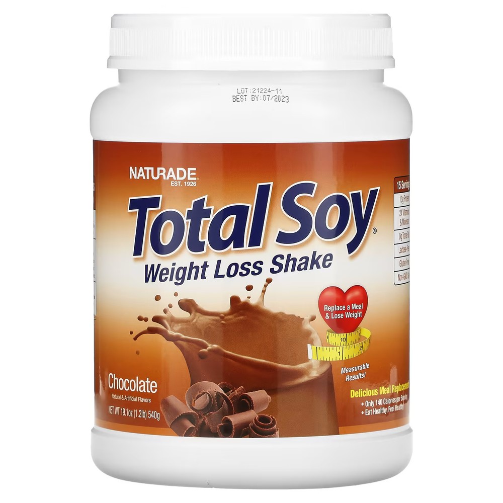2 X Naturade, Total Soy�, Meal Replacement, Chocolate, 1.2 lb (540 g)
