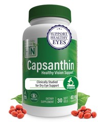 Health Thru Nutrition Capsanthin 40mg – Ultimate Dry Eye Relief | Healthy Vis…