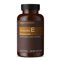 Amazon Elements Vitamin E 268 Mg 100 Softgels