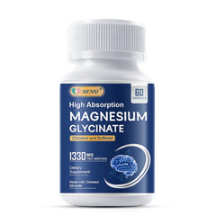 Magnesium Glycinate Capsules – High Strength for Sleep, Relaxation & Muscle Care