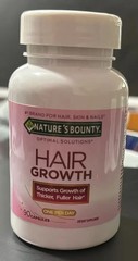 Nature’s Bounty Hair Growth Enhance 90 Caps Optimal Solutions with Biotin… Pro
