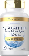 Astaxanthin 12Mg Softgels | 120 Count | Non-Gmo Gluten Free