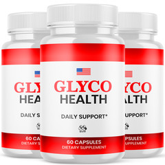 (3 Pack) Glyco Health Advanced Support Blood Supplement GlycoHealth 180 Capsules