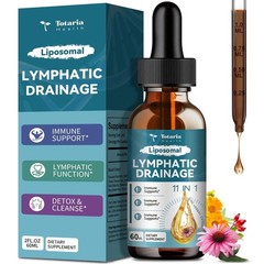 Liposomal Lymphatic Drainage Drops 11‑in‑1 Totaria Health Immune Support 1-3PACK