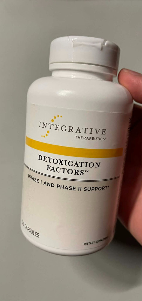 Integrative Therapeutics Detoxification Factors 120 Capsules Best By 08/31/2027