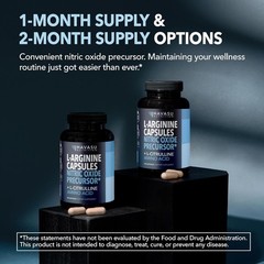 L-Arginine and L-Citrulline for Men, Nitric Oxide Support, 30 Servings | L Ar…