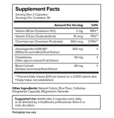 O Positiv MENO Menopause Support Capsules 60 Count Vegan EXP 03/2028 NEW