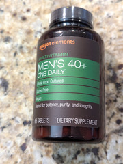 Amazon Elements Men’s 40+ One Daily Multivitamin 65 tablets exp: 06/2027