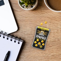 Halls Minis Honey Lemon Flavor Sugar Free Cough Drops, 48 Drops