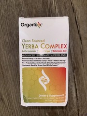 Organixx Clean Sourced Yerba Complex Stick Packs Yerba Mate Superblend Sealed