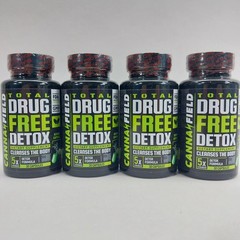 4x Canna Field Total Drug Free Detox Dietary Supplement.