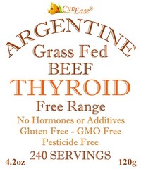 Beef Thyroid Powder – Grass Fed & Finished Argentine (4.2oz)