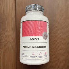 Nature’s Pure Blend NPB Nature’s Beets – 60 Capsules – EX 03/2028 – NEW & Sealed