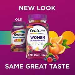 NEW Centrum MultiGummies Women’s Multivitamin 170 Count Assorted Fruit Flavors
