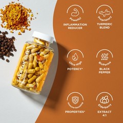 Turmeric Curcumin with 95% Curcuminoids and BioPerine Black Pepper | 1500mg |…