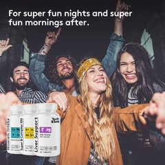 Liver Support Pleasant Morning Pills | After Party Supplement Kit with Milk …